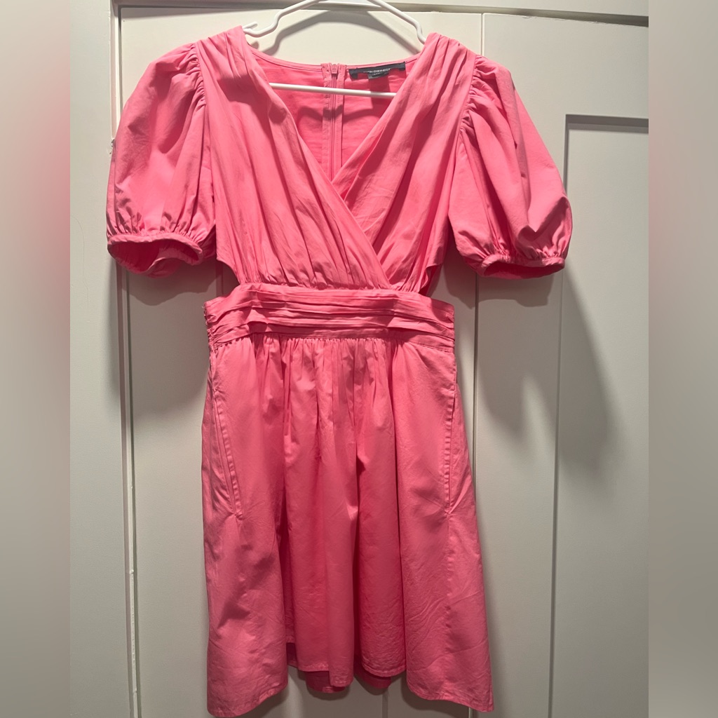 Pink French Connection Mini Dress!